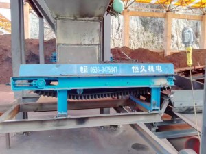 計量皮帶秤現場