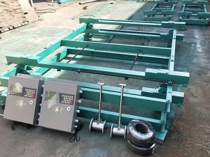 配料皮帶秤發貨現場